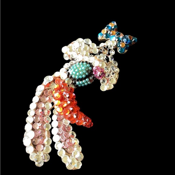 1987 Wendy Gell Roger Rabbit
Swarovski Crystal Brooch (t65) - Picture 6 of 7